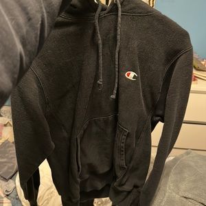 Black champion sweatshirt